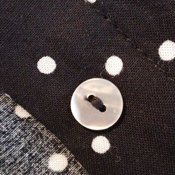 Essentials by ABS Polka Dot Blouse - Picture 14 of 14